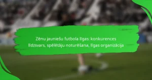 Zēnu jauniešu futbola līgas: konkurences līdzsvars, spēlētāju noturēšana, līgas organizācija